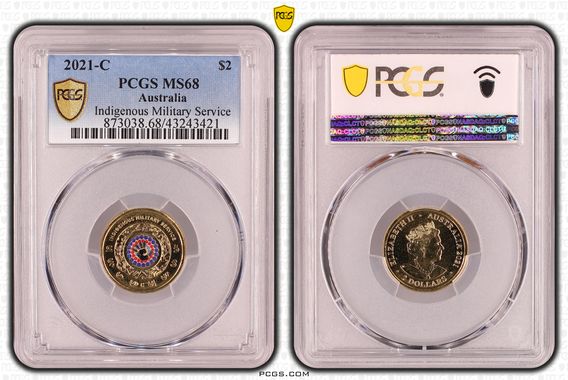 Cert 43243421 - Coin Image