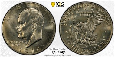 1974 $1 MS65