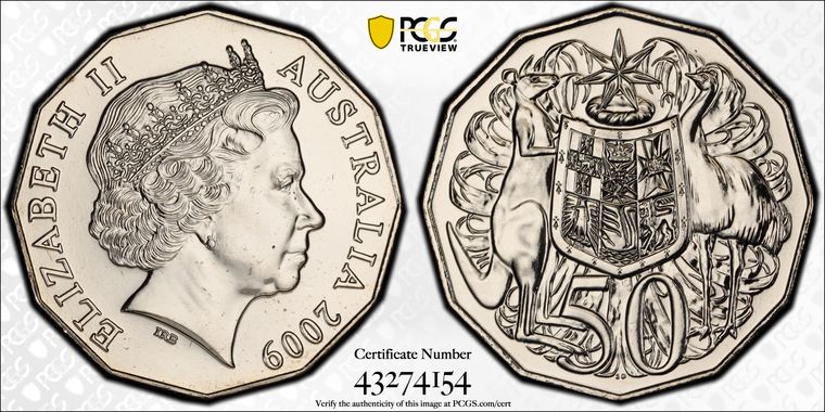 Cert 43274154 - Coin Image