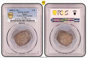 1605-G M 2 R Calico-594 Granada AU53