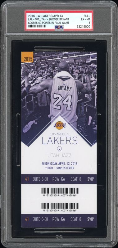 PSA 6 cert 63219900