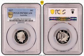 2017 10C PR70DCAM