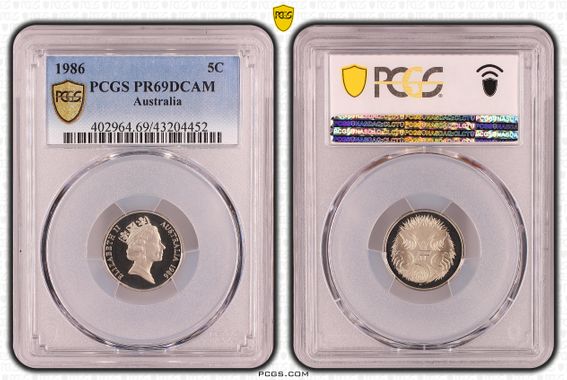 Cert 43204452 - Coin Image