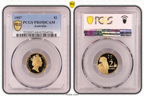 1997 $2 PR69DCAM