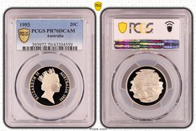 1993 20C PR70DCAM