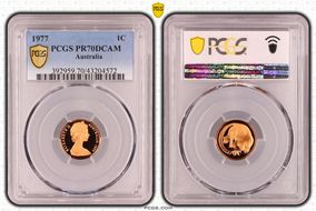 1977 1C PR70DCAM