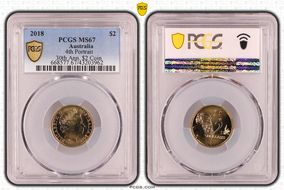 2018 $2 4th Portrait MS67