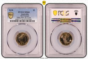2018 $2 4th Portrait MS66