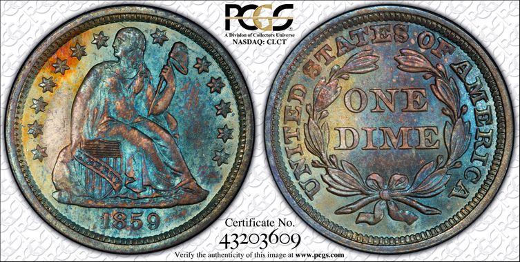 Cert 43203609 - Coin Image