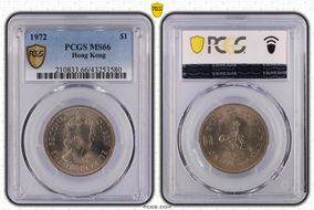 1972 $1 MS66