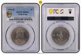 1970-H $1 MS66