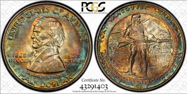 1925 50C Fort Vancouver MS66