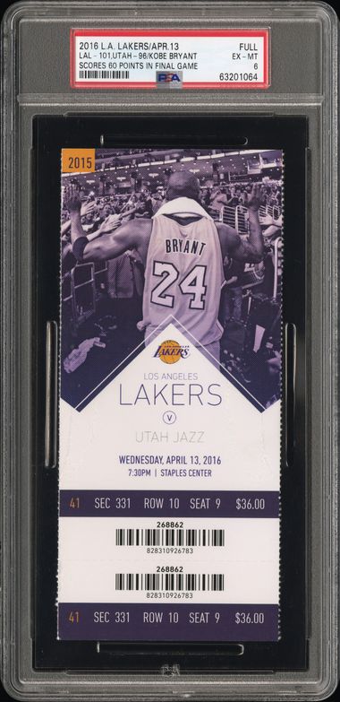 PSA 6 cert 63201064