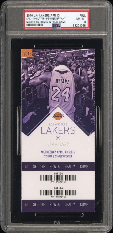 PSA 8 cert 63201065