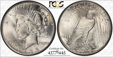 1935 $1 MS66+