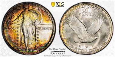 1924-D 25C MS66+
