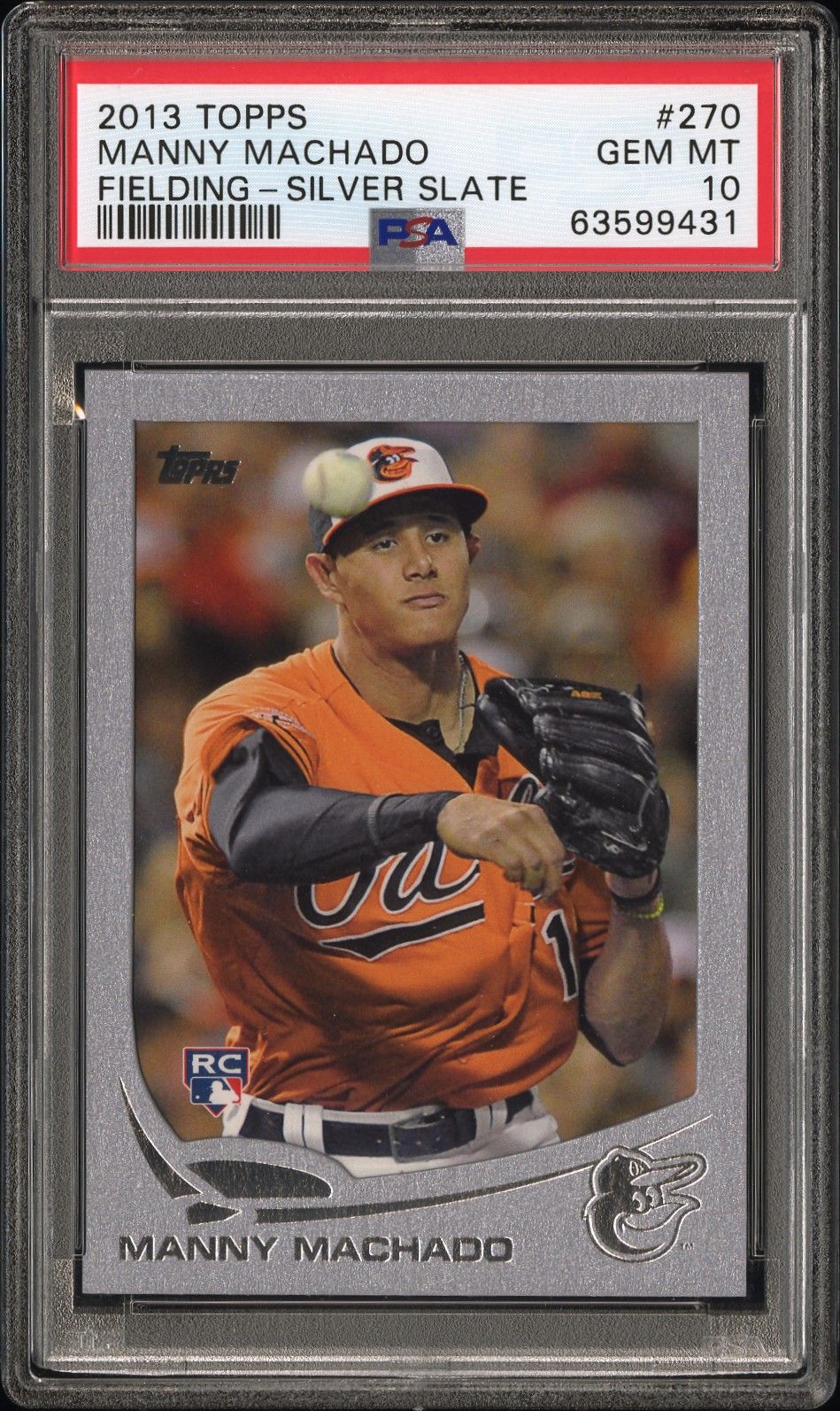 2013 Topps TOPPS Silver #270 Manny Machado front