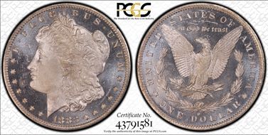 1883-O $1 MS66DMPL