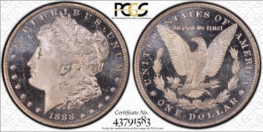 1888-O $1 MS66DMPL