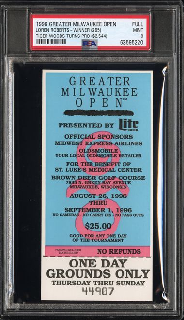 1996 Tiger Woods Turns Pro, Greater Milwaukee Open