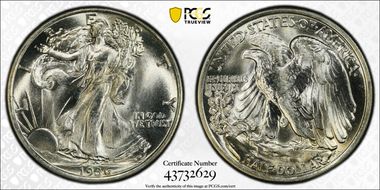 1936 50C DDO, FS-102 MS66+