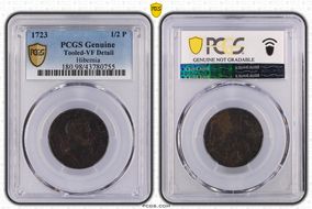 1723 1/2P Hibernia N1BN