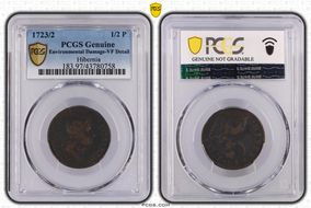 1723/2 1/2P Hibernia N1BN