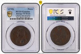 (1795) Penny Liberty and Security N1BN