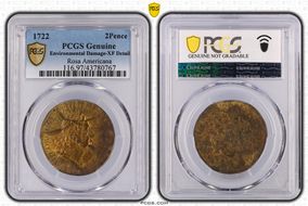 1722 2P Rosa Americana N1