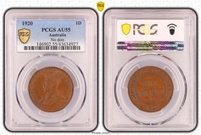1920  1D No dots AU55BN