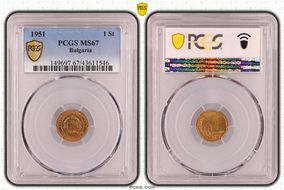 1951 1 St KM-50 MS67