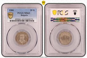 1906 20 St KM-26 MS63