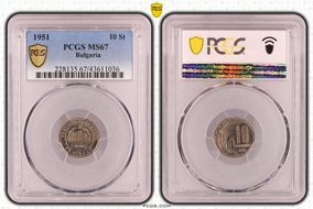 1951 10 St KM-53 MS67