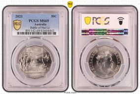 2021 50C Battle of Nui Le MS69