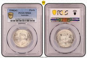 1946(m) Florin MS64