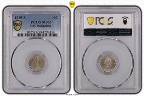1919-S 10C MS63