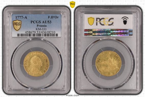 Cert 43618210 - Coin Image