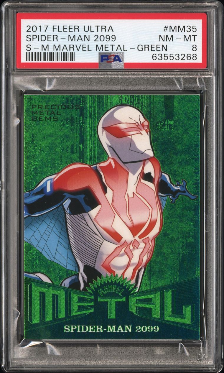 PSA Set Registry Showcase: 2017 Fleer Ultra Spider-Man Green PMG