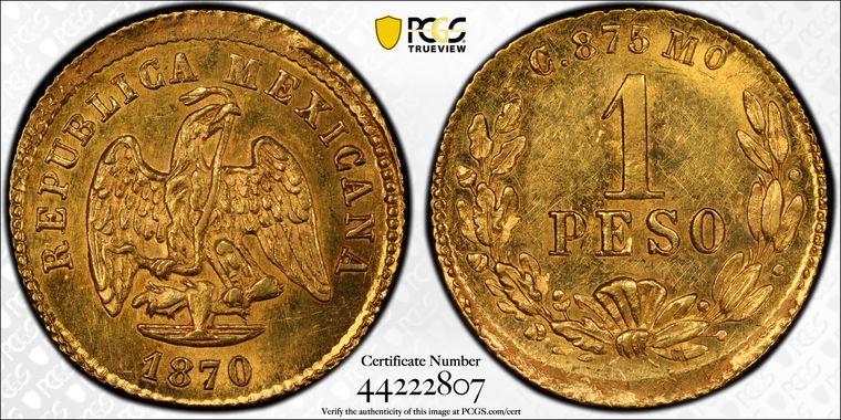 Cert 44222807 - Coin Image