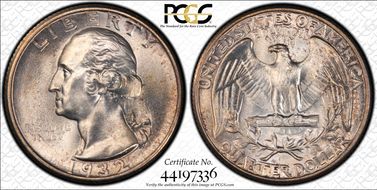 1932 25C MS66
