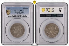 1931 Florin S-4038 AU55