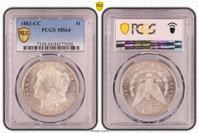 1883-CC $1 MS64