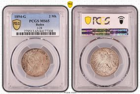 1894-G 2 Mk J-28 MS65