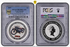 2007 $2 1938 IZH 8 Great Motorcycles of the 30's PL70