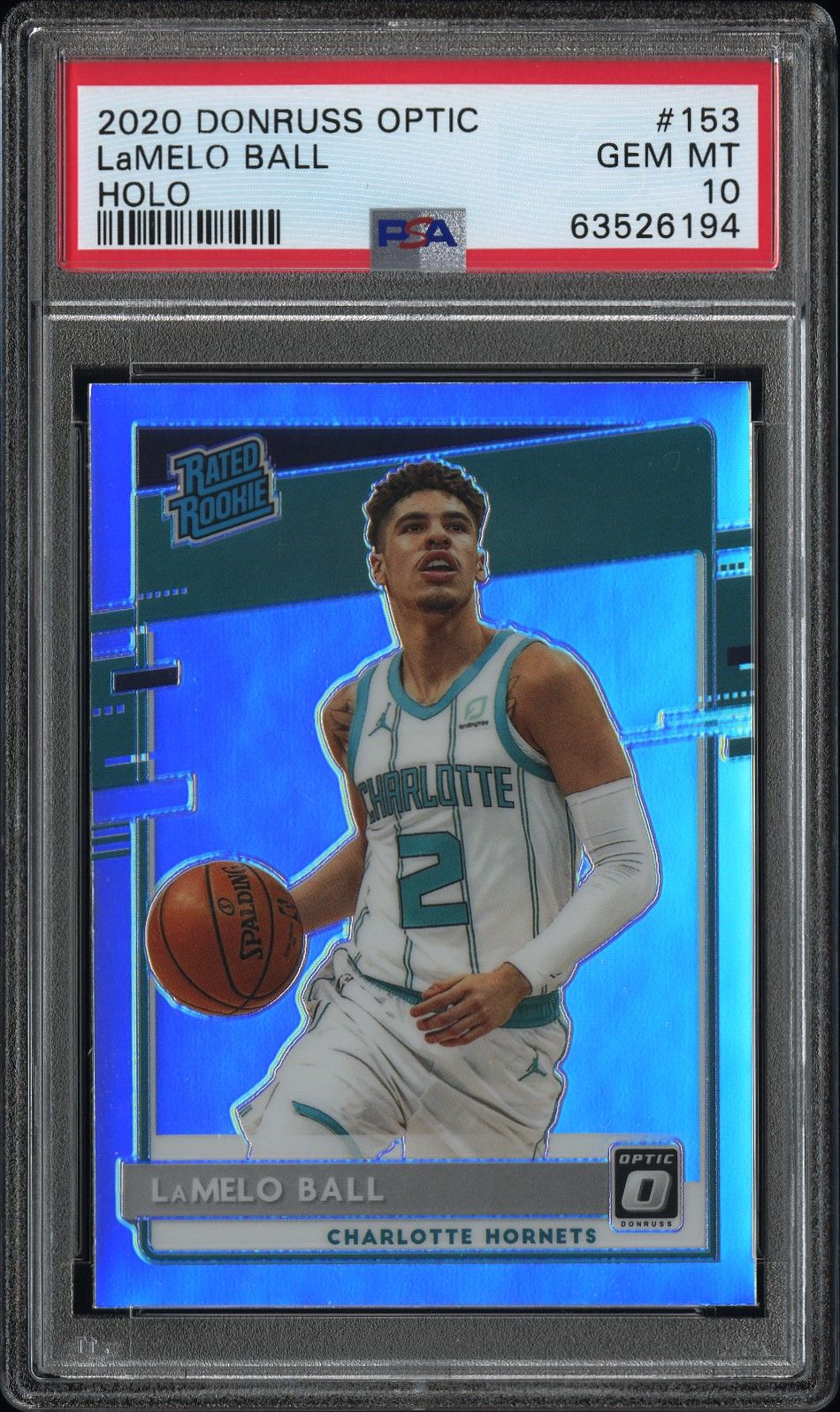 2020 Panini PANINI DONRUSS OPTIC HOLO #153 Lamelo Ball front
