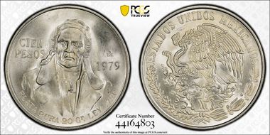 1979-Mo 100 P KM-483.2  Ag MS66