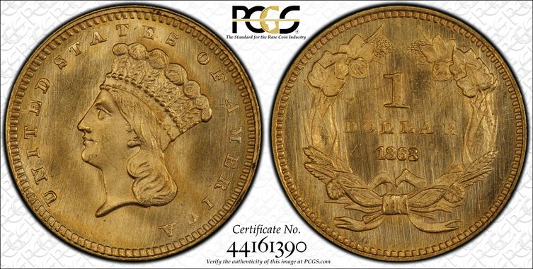 Cert 44161390 - Coin Image