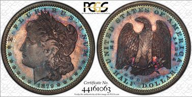 1879 50C J-1601 PR67