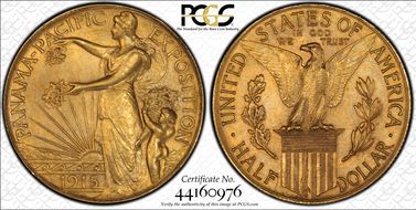 1915 50C J-1793/1960 PR64