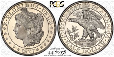 1877 50C J-1512 PR66+ DCAM